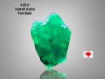 4.30ct Swat Emerald Crystal – Compact and Vibrant Natural Gem