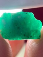 5.90 ct Swat Emerald Crystal – A 15.25 × 10.18 × 5.90 mm Natural Green Marvel - Image 3
