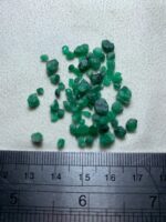 20.90 ct Swat Emerald Rough Lot – Natural Green Crystals from Pakistan’s Emerald Valley - Image 2