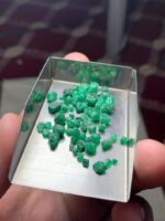 20.90 ct Swat Emerald Rough Lot – Natural Green Crystals from Pakistan’s Emerald Valley - Image 11