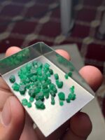 20.90 ct Swat Emerald Rough Lot – Natural Green Crystals from Pakistan’s Emerald Valley - Image 9