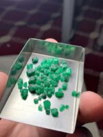 20.90 ct Swat Emerald Rough Lot – Natural Green Crystals from Pakistan’s Emerald Valley - Image 10