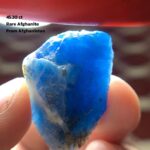45.30 ct Rare Afghanite – Majestic Blue Crystal from Afghanistan