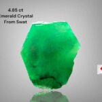 Natural 4.85 Carat Emerald Crystal from Swat, Pakistan