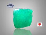 3.55ct Natural Swat Emerald Crystal – Authentic Rough Gemstone