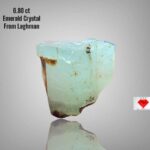 Brilliant 6.80ct Emerald Crystal from Laghman – A Raw Afghan Gemstone with Natural Elegance