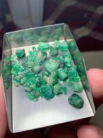 Radiant 34.94 ct Swat Emerald Rough – A Natural Jewel of the Mountains - Image 2