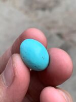 Afghan Turquoise Cabochon: 8.15 ct Vibrant Gemstone - Image 2