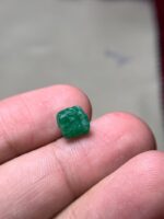 3.55ct Natural Swat Emerald Crystal – Authentic Rough Gemstone - Image 3