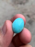Afghan Turquoise Cabochon: 8.15 ct Vibrant Gemstone - Image 3