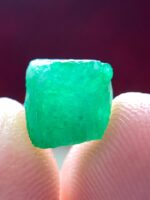 3.55ct Natural Swat Emerald Crystal – Authentic Rough Gemstone - Image 4