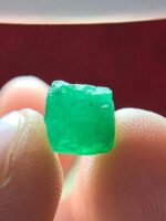 3.55ct Natural Swat Emerald Crystal – Authentic Rough Gemstone - Image 5
