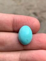 Afghan Turquoise Cabochon: 8.15 ct Vibrant Gemstone - Image 5