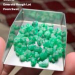 Rare Swat Emerald: 49.35ct Rough with Exceptional Character