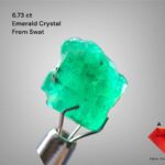 6.73 ct Swat Emerald Crystal – Compact Power and Natural Charm
