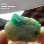 62.55 Carat Emerald Specimen from Swat Valley, Pakistan