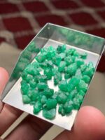 Rare Swat Emerald: 49.35ct Rough with Exceptional Character - Image 10