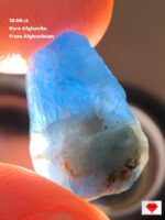 10.60ct Afghanite Crystal – Rare Blue Gemstone, Afghanistan Origin