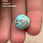 Classic Afghan Turquoise: A 14.25 ct Cabochon Gem