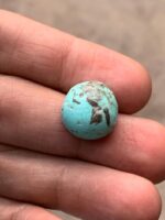Classic Afghan Turquoise: A 14.25 ct Cabochon Gem - Image 3