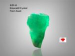 4.01ct Swat Emerald Crystal – Bold, Natural Green from Pakistan