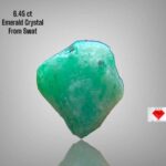6.45 ct Swat Emerald Crystal – Small Natural Gem with Vibrant Hue