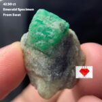 42.50 Carat Emerald Specimen from Swat Valley, Pakistan