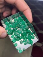 Majestic and Raw: 61.95 Carat Swat Emerald Rough Lot - Image 5