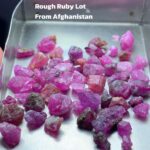 44.75ct Afghan Ruby Rough Lot – Natural Untreated Stones (7.96 × 6.61 × 2.96 mm)