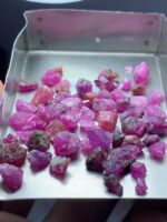 44.75ct Afghan Ruby Rough Lot – Natural Untreated Stones (7.96 × 6.61 × 2.96 mm) - Image 9