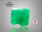 Swat Valley Gem: 4.55ct Emerald Crystal with Natural Elegance