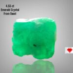 Swat Valley Gem: 4.55ct Emerald Crystal with Natural Elegance