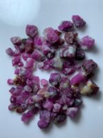 179.40ct Ruby Rough Lot from Afghanistan – Natural Uncut Red Gems (13x9x6mm Avg.) - Image 2