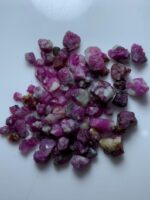 179.40ct Ruby Rough Lot from Afghanistan – Natural Uncut Red Gems (13x9x6mm Avg.) - Image 5