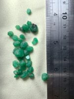 25.90ct Swat Emerald Rough Lot: Compact Natural Crystals with Rich Color - Image 10