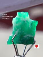 6.34 ct Swat Emerald Crystal – Natural Perfection in Miniature