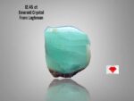 12.45ct Laghman Emerald Crystal: Monumental Beauty in Natural Form