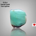 12.45ct Laghman Emerald Crystal: Monumental Beauty in Natural Form