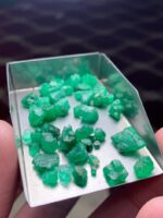 A Statement in Green: 42.69 Carat Swat Emerald Rough Lot - Image 10