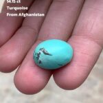 Elegant Afghan Turquoise Cabochon – 14.15 Carats of Natural Charm
