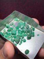 33.60CT Swat Emerald Lot – Natural Green Emeralds (9.51 x 6.06 x 3.72mm) - Image 5