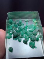 33.60CT Swat Emerald Lot – Natural Green Emeralds (9.51 x 6.06 x 3.72mm) - Image 7