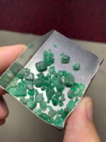 33.60CT Swat Emerald Lot – Natural Green Emeralds (9.51 x 6.06 x 3.72mm) - Image 8