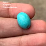 The 8.80 Ct Afghan Turquoise Cabochon: A Tiny Gem with Big Character