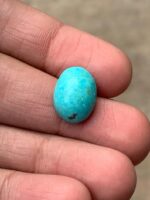 The 8.80 Ct Afghan Turquoise Cabochon: A Tiny Gem with Big Character - Image 2