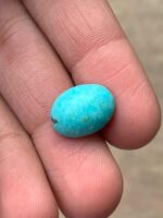 The 8.80 Ct Afghan Turquoise Cabochon: A Tiny Gem with Big Character - Image 6