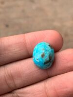 Radiant 14.10ct Afghan Turquoise Cabochon – A Natural Gemstone Treasure - Image 2