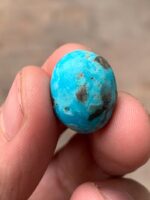 Radiant 14.10ct Afghan Turquoise Cabochon – A Natural Gemstone Treasure - Image 3