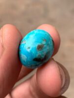 Radiant 14.10ct Afghan Turquoise Cabochon – A Natural Gemstone Treasure - Image 4