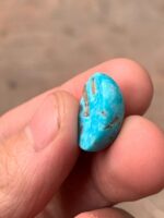 Radiant 14.10ct Afghan Turquoise Cabochon – A Natural Gemstone Treasure - Image 5